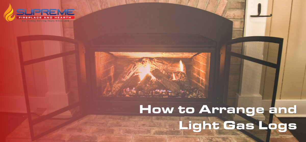 How To Arrange Fake Logs In Gas Fireplace Supreme Fireplace