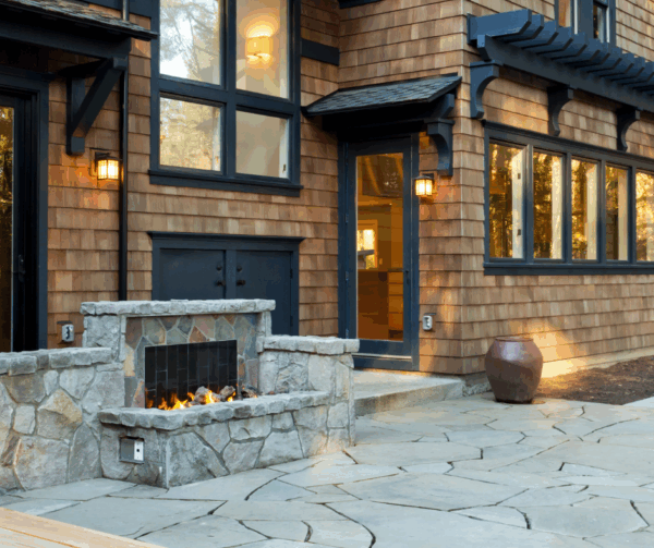 outdoor fireplace outdoor gas fireplace