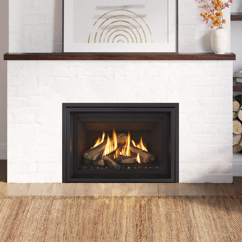 direct vent gas fireplace insert
