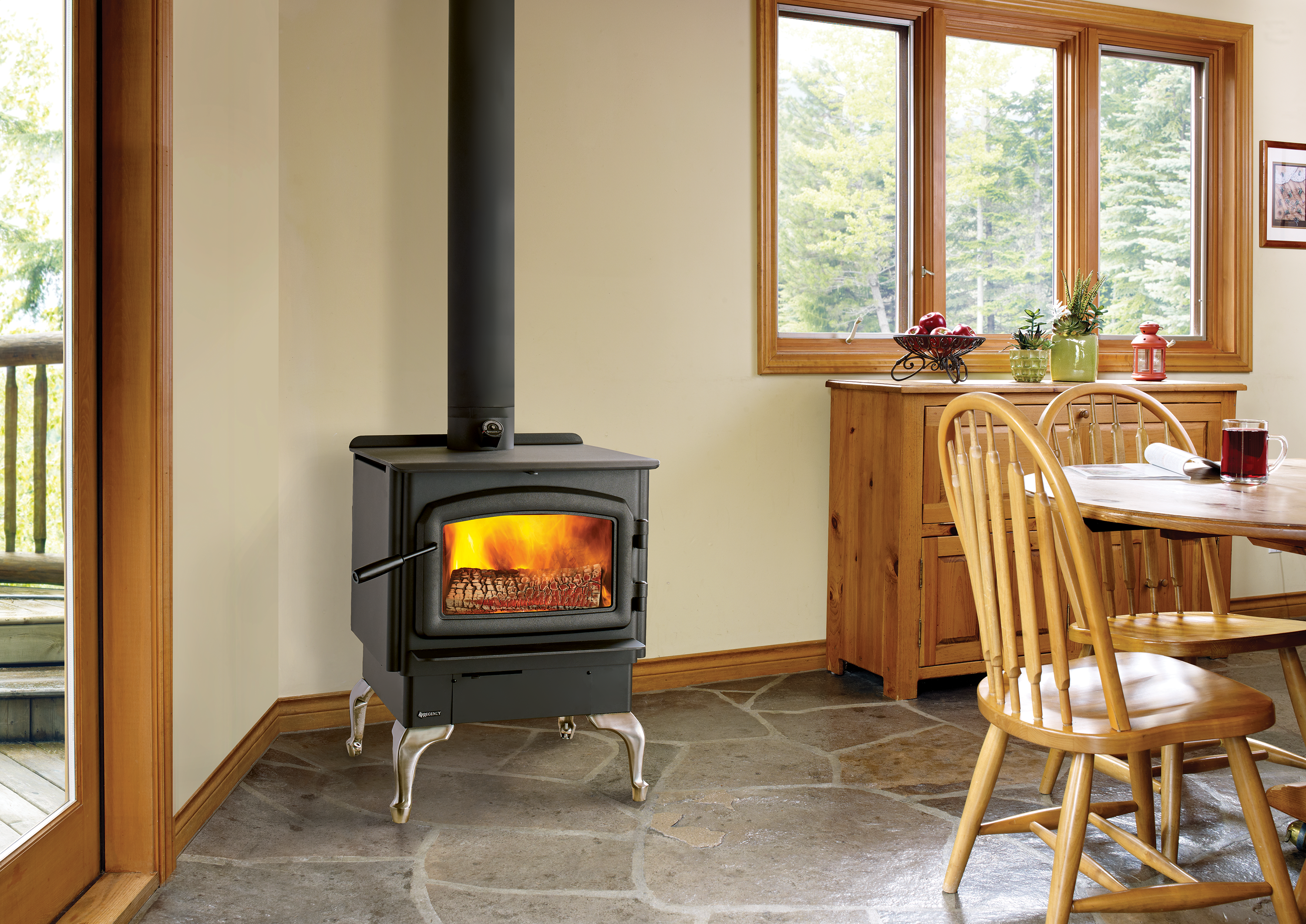 Modern Wood Stove Fireplaces & Wood-Burning Stoves