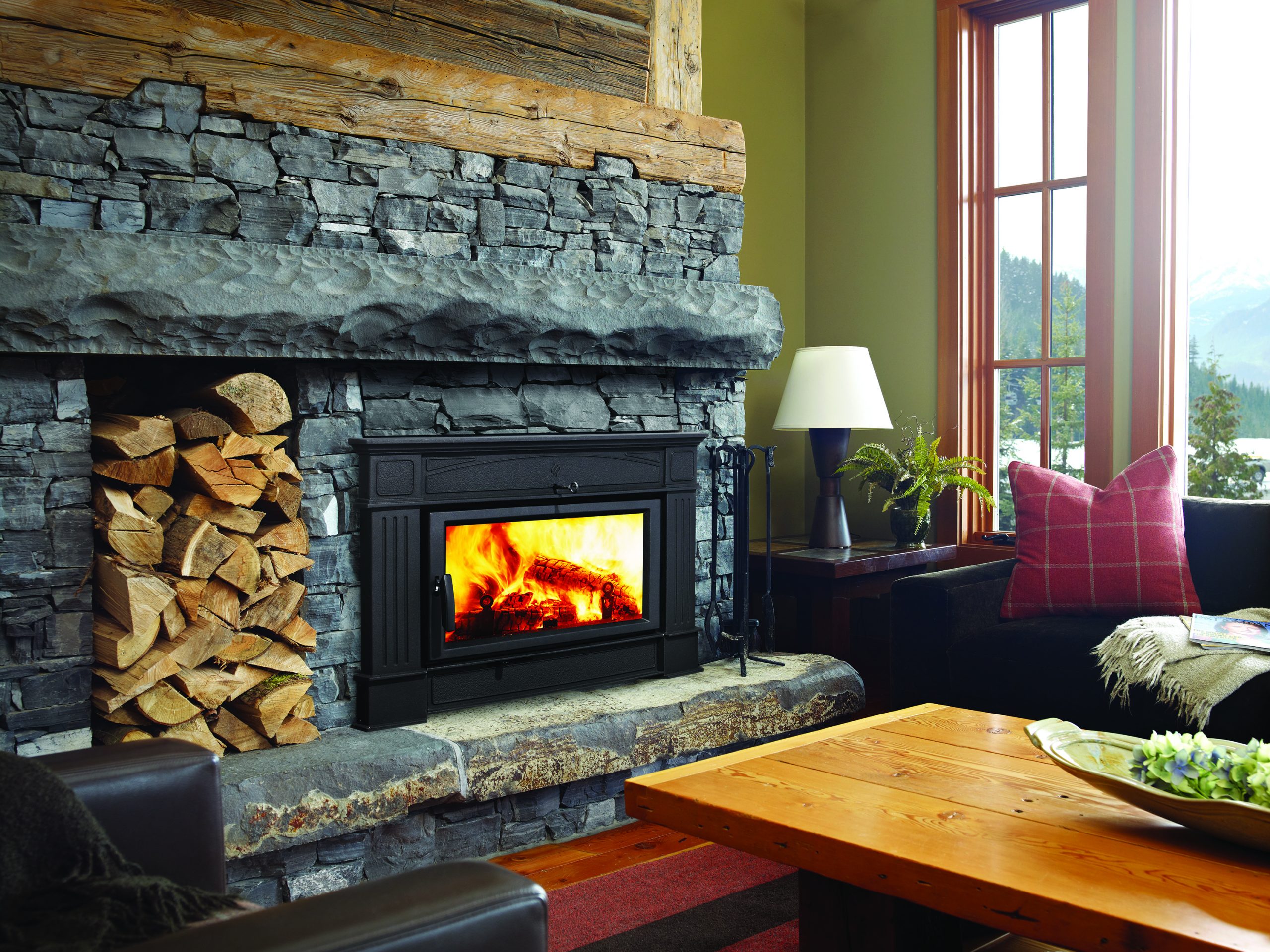 wood fireplace inserts