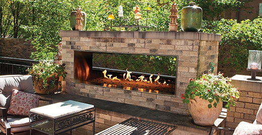 vent-free gas fireplace