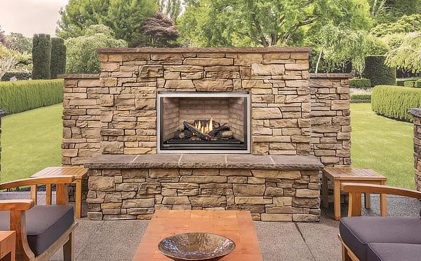 vent-free gas fireplace