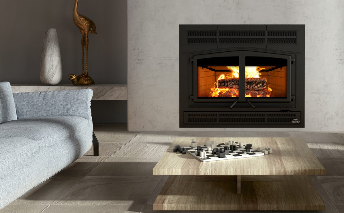 Zero Clearance Wood Burning Fireplace