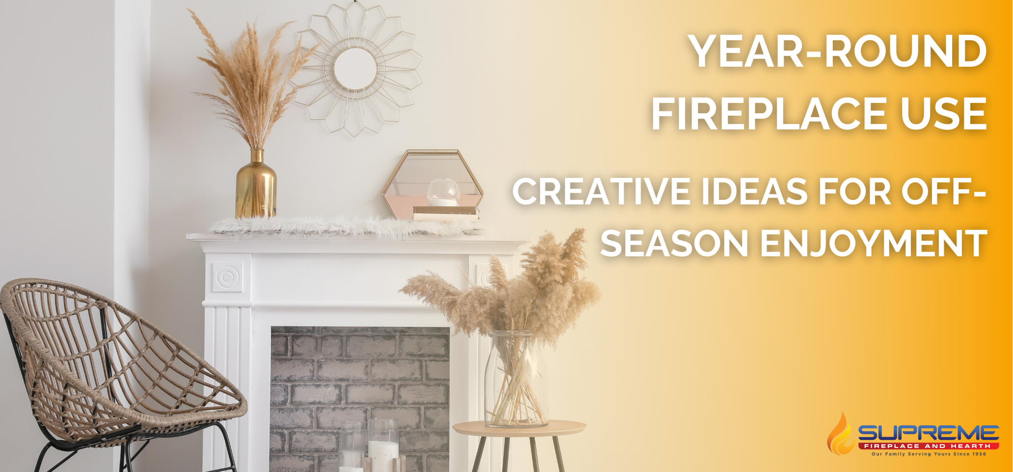 how to decorate your fireplace