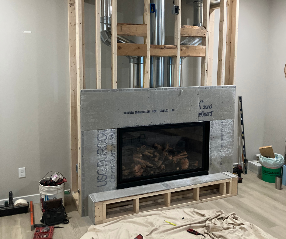 designing a fireplace