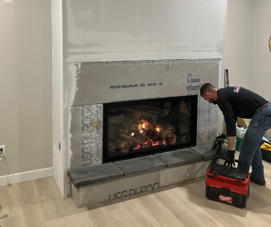 designing a fireplace
