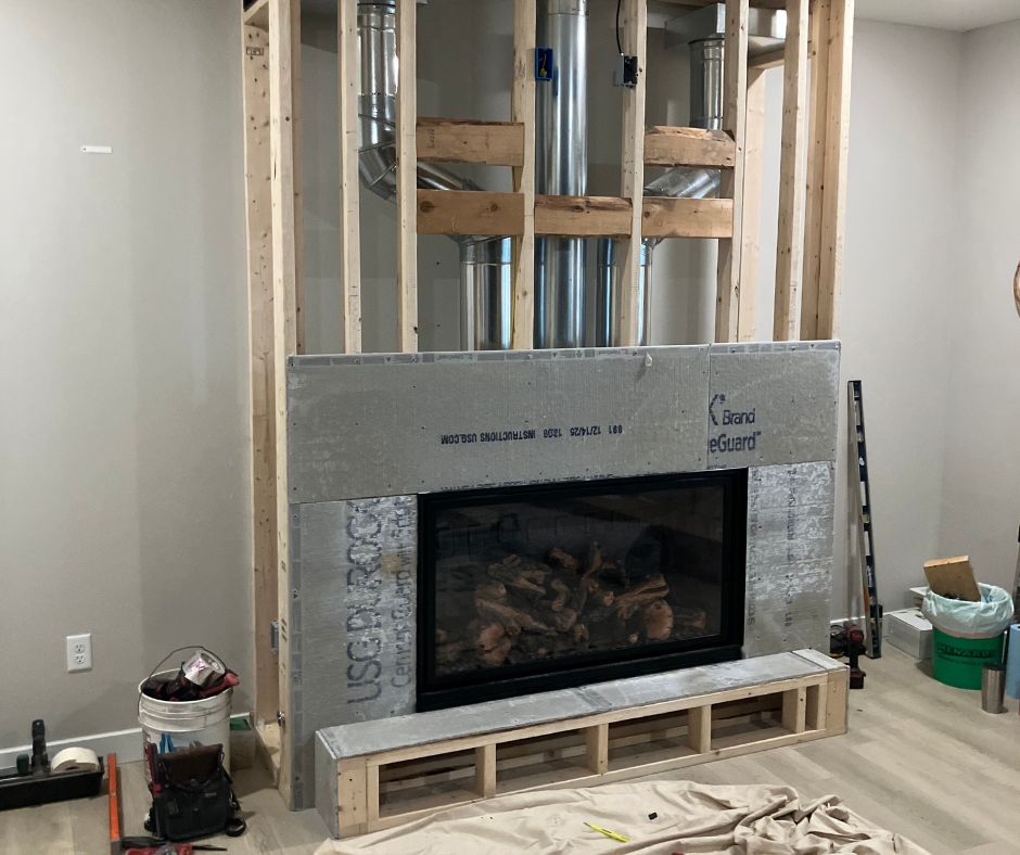 designing a fireplace