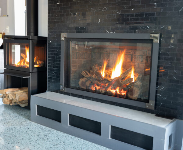 fireplaces from Supreme's showroom