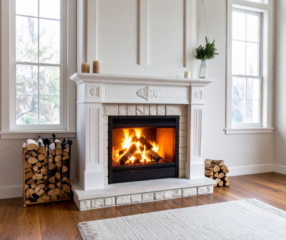 wood fireplace wood fireplace